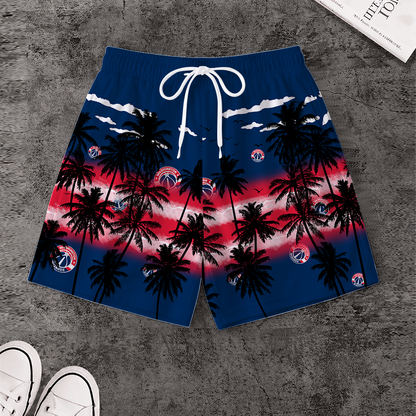 [HOT DEAL] NEW CUSTOMIZED NBA28 WWI WASHINGTON WIZARDS SHORT PANTS