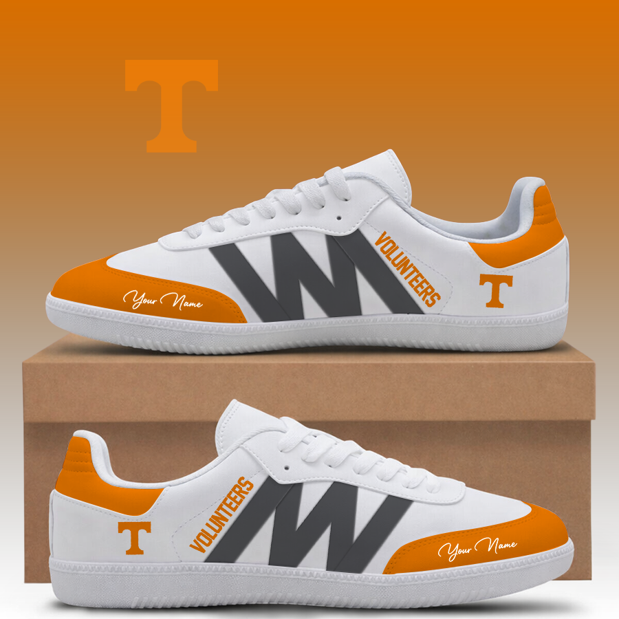 [FAN FAVORITE] NEW CUSTOMIZED NCAA MAM28 TNV TENNESSEE VOLUNTEERS CLASSIC SNEAKERS