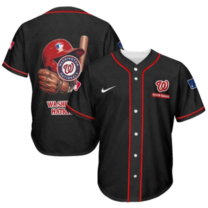 [FLASH SALE] NEW CUSTOMIZED MLB28 WNS WASHINGTON NATIONALS BASEBALL JERSEY