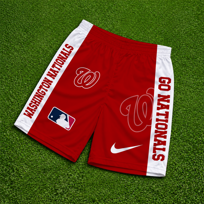 [FLASH SALE] NEW PREMIUM MLB28 WNS WASHINGTON NATIONALS SHORT PANTS