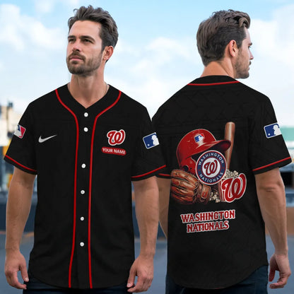 [FLASH SALE] NEW CUSTOMIZED MLB28 WNS WASHINGTON NATIONALS BASEBALL JERSEY