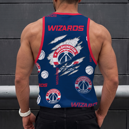 [HOT DEAL] NEW CUSTOMIZED NBA28 WWI WASHINGTON WIZARDS UNISEX TANK TOP