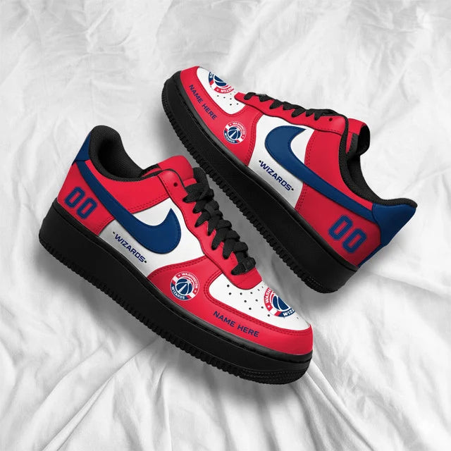 [HOT DEAL] NEW CUSTOMIZED NBA28 WWI WASHINGTON WIZARDS AF1 SHOES