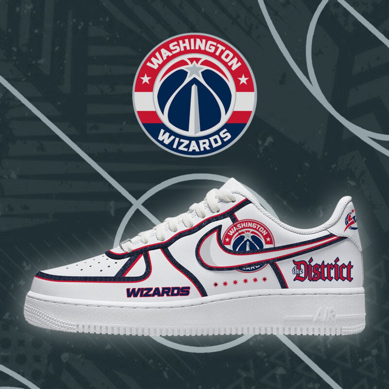 [HOT DEAL] NEW CUSTOMIZED NBA28 WWI WASHINGTON WIZARDS AF1 SHOES