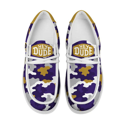 [SPECIAL OFFER] NEW CUSTOMIZED NFL28 BTR BALTIMORE RAVENS LOAFER SHOES