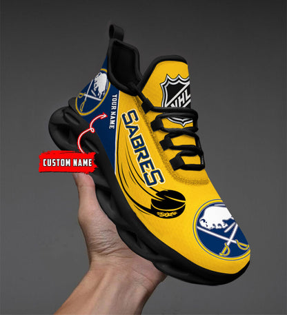 [SUPER SALE] NEW CUSTOMIZED NHL28 BFS BUFFALO SABRES CLUNKY SNEAKERS