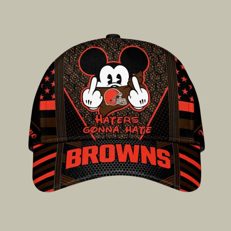 [SPECIAL OFFER] NEW CUSTOMIZED NFL29 CLB CLEVELAND BROWNS CLASSIC CAP