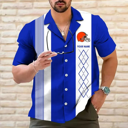 [SPECIAL OFFER] NEW CUSTOMIZED NFL29 CLB CLEVELAND BROWNS HAWAIIAN SHIRT