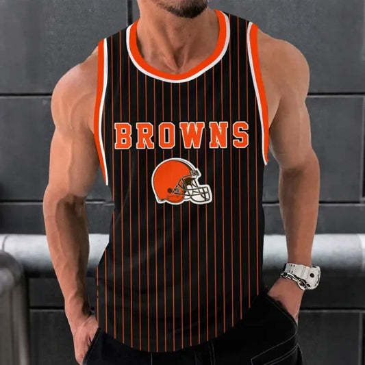 [SPECIAL OFFER] NEW CUSTOMIZED NFL29 CLB CLEVELAND BROWNS UNISEX TANK TOP