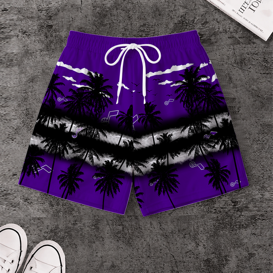 [HOT DEAL] NEW CUSTOMIZED NBA29 UJZ UTAH JAZZ SHORT PANTS