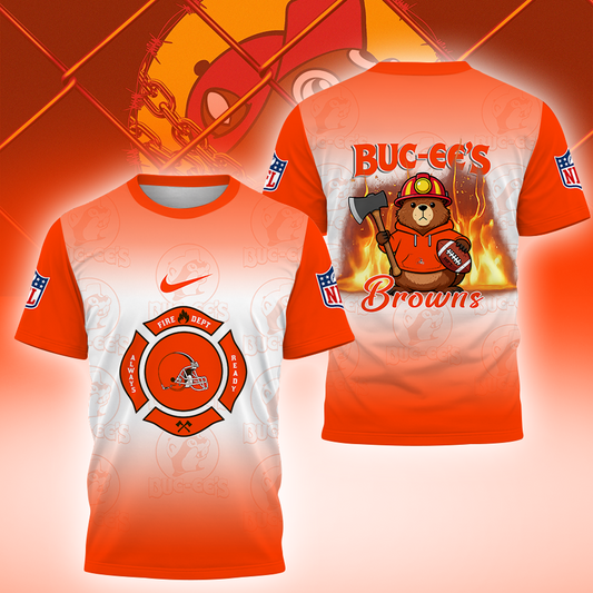 [SPECIAL OFFER] NEW CUSTOMIZED NFL29 CLB CLEVELAND BROWNS BUC-EE'S T-SHIRT, HOODIE & ZIP HOODIE