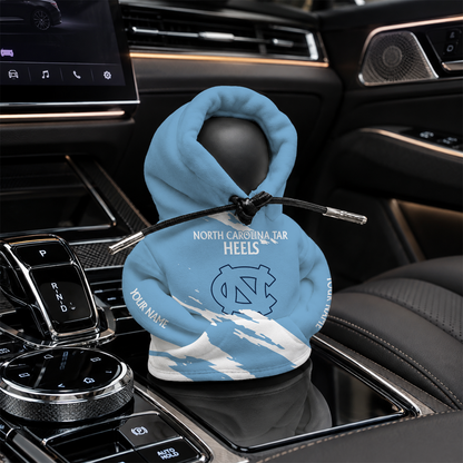 [FAN FAVORITE] NEW CUSTOMIZED NCAA CWS29 NTH NORTH CAROLINA TAR HEELS AUTOMOTIVE HOODIE SHIFT KNOB COVER