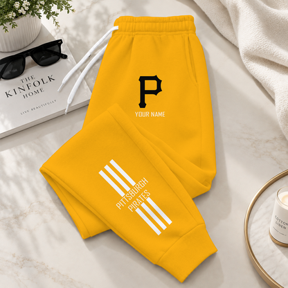 [FLASH SALE] NEW CUSTOMIZED MLB29 PHP PITTSBURGH PIRATES SWEATPANTS
