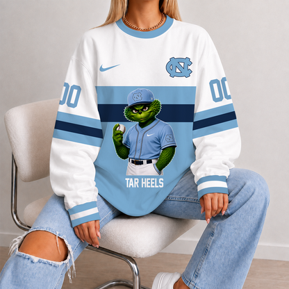 [FAN FAVORITE] NEW CUSTOMIZED NCAA CWS29 NTH NORTH CAROLINA TAR HEELS UNISEX SWEATSHIRT