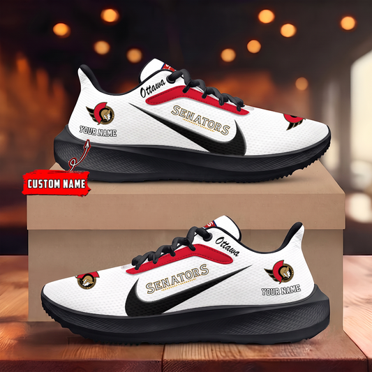 [SUPER SALE] NEW CUSTOMIZED NHL29 OSN OTTAWA SENATORS ROAD RUNNING SHOES