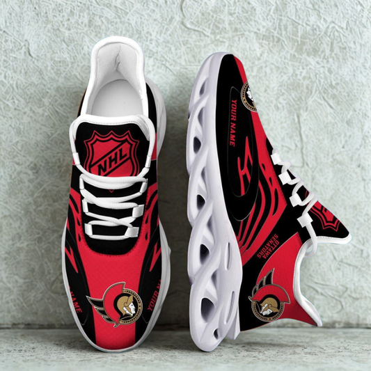 [SUPER SALE ] NEW CUSTOMIZED NHL29 OSN OTTAWA SENATORS MAX SOUL SHOES