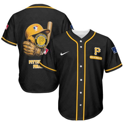 [FLASH SALE] NEW CUSTOMIZED MLB29 PHP PITTSBURGH PIRATES BASEBALL JERSEY