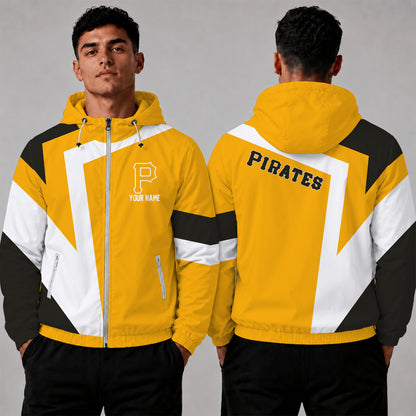 [FLASH SALE] NEW CUSTOMIZED MLB29 PHP PITTSBURGH PIRATES WINDBREAKER JACKET