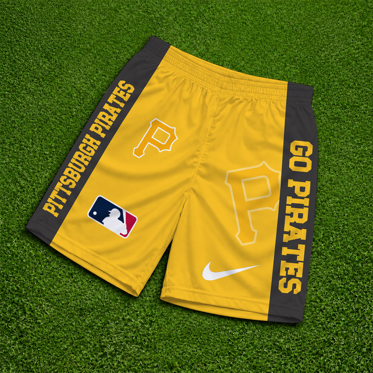 [FLASH SALE] NEW PREMIUM MLB29 PHP PITTSBURGH PIRATES SHORT PANTS
