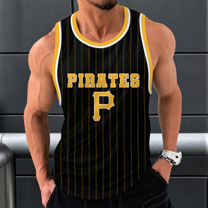 [FLASH SALE] NEW CUSTOMIZED MLB29 PHP PITTSBURGH PIRATES UNISEX TANK TOP