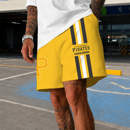 [FLASH SALE] NEW PREMIUM MLB29 PHP PITTSBURGH PIRATES SHORT PANTS