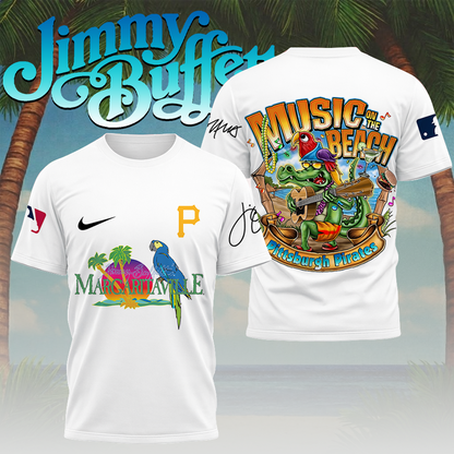 [FLASH SALE] NEW CUSTOMIZED MLB29 PHP PITTSBURGH PIRATES x JIMMY BUFFETT T-SHIRT, HOODIE, ZIP HOODIE