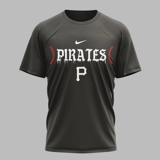 [FLASH SALE] NEW CUSTOMIZED MLB29 PHP PITTSBURGH PIRATES MUTICOLOR T-SHIRT
