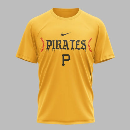 [FLASH SALE] NEW CUSTOMIZED MLB29 PHP PITTSBURGH PIRATES MUTICOLOR T-SHIRT