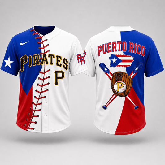 [FLASH SALE] NEW CUSTOMIZED MLB29 PHP PITTSBURGH PIRATES BASEBALL JERSEY