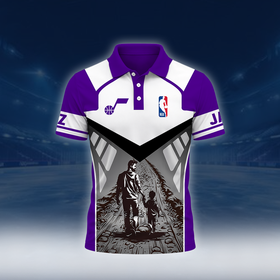[HOT DEAL] NEW CUSTOMIZED NBA29 UJZ UTAH JAZZ POLO SHIRT