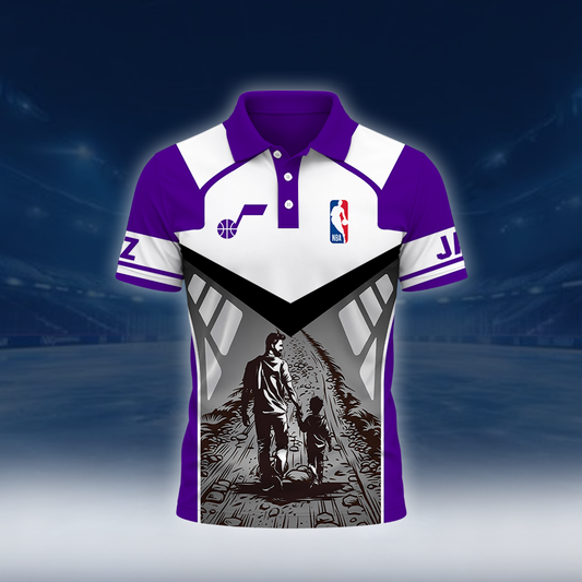 [HOT DEAL] NEW CUSTOMIZED NBA29 UJZ UTAH JAZZ POLO SHIRT