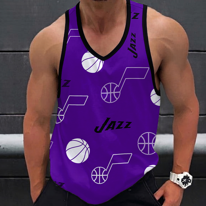 [HOT DEAL] NEW CUSTOMIZED NBA29 UJZ UTAH JAZZ UNISEX TANK TOP