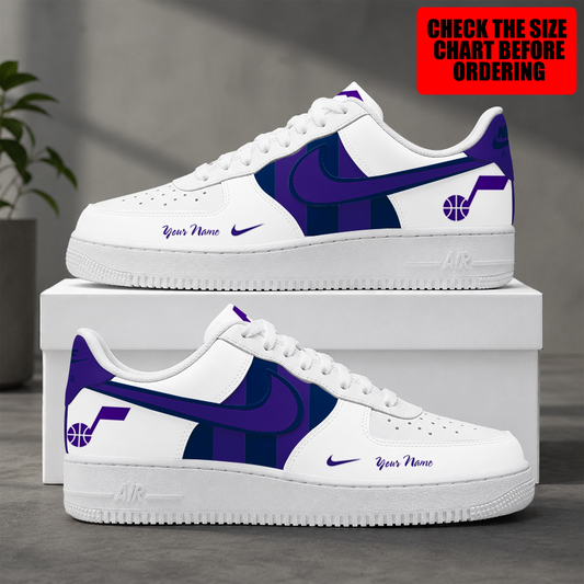 [HOT DEAL] NEW CUSTOMIZED NBA29 UJZ UTAH JAZZ AF1 SHOES