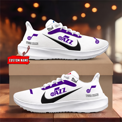 [HOT DEAL] NEW CUSTOMIZED NBA29 UJZ UTAH JAZZ ROAD RUNNING SHOES