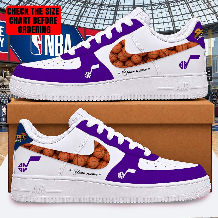 [HOT DEAL] NEW CUSTOMIZED NBA29 UJZ UTAH JAZZ AF1 SHOES