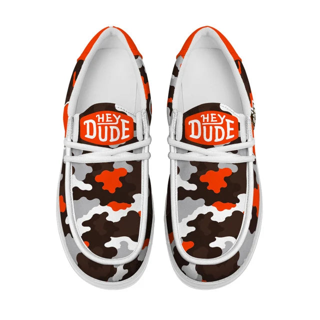 [SPECIAL OFFER] NEW CUSTOMIZED NFL29 CLB CLEVELAND BROWNS LOAFER SHOES