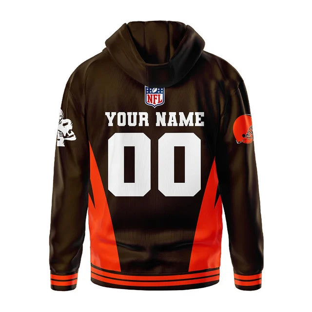 [SPECIAL OFFER] NEW CUSTOMIZED NFL29 CLB CLEVELAND BROWNS T-SHIRT, HOODIE, ZIP HOODIE
