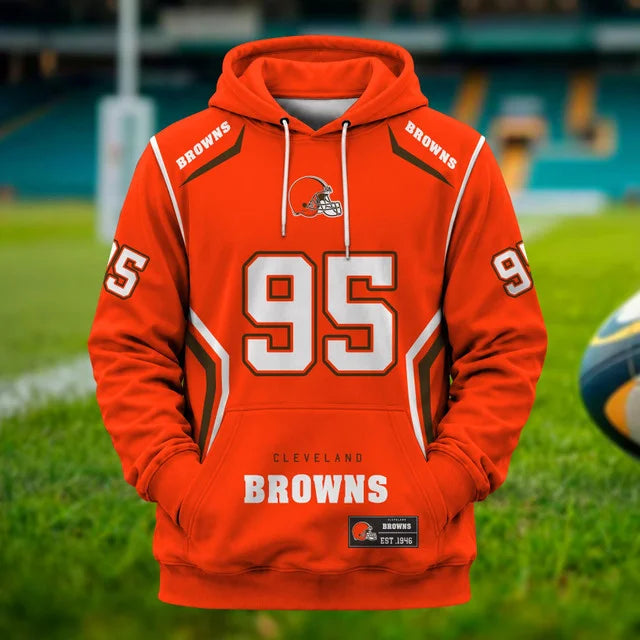 [SPECIAL OFFER] NEW CUSTOMIZED NFL29 CLB CLEVELAND BROWNS T-SHIRT, HOODIE, ZIP HOODIE