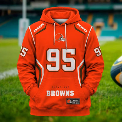 [SPECIAL OFFER] NEW CUSTOMIZED NFL29 CLB CLEVELAND BROWNS T-SHIRT, HOODIE, ZIP HOODIE