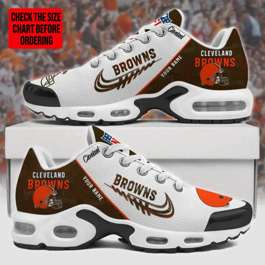 [SPECIAL OFFER] NEW CUSTOMIZED NFL29 CLB CLEVELAND BROWNS AIR MAX PLUS SNEAKERS