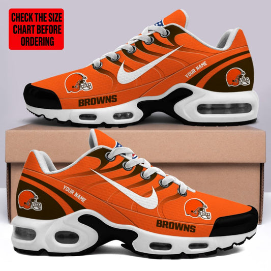 [SPECIAL OFFER] NEW CUSTOMIZED NFL29 CLB CLEVELAND BROWNS AIR MAX PLUS SNEAKERS