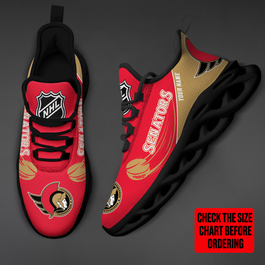 [SUPER SALE] NEW CUSTOMIZED NHL29 OSN OTTAWA SENATORS CLUNKY SNEAKERS