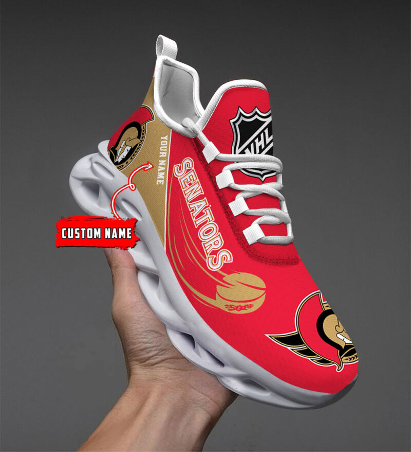 [SUPER SALE] NEW CUSTOMIZED NHL29 OSN OTTAWA SENATORS CLUNKY SNEAKERS