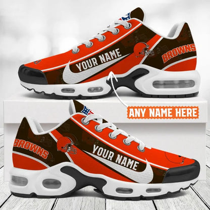 [SPECIAL OFFER] NEW CUSTOMIZED NFL29 CLB CLEVELAND BROWNS AIR MAX PLUS SNEAKERS