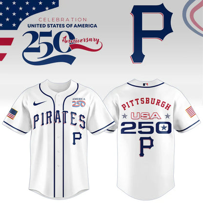 [FLASH SALE] NEW CUSTOMIZED MLB29 PHP PITTSBURGH PIRATES BASEBALL JERSEY