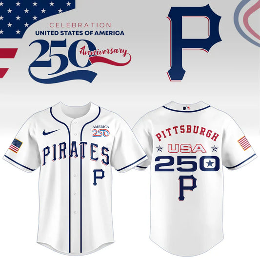 [FLASH SALE] NEW CUSTOMIZED MLB29 PHP PITTSBURGH PIRATES BASEBALL JERSEY