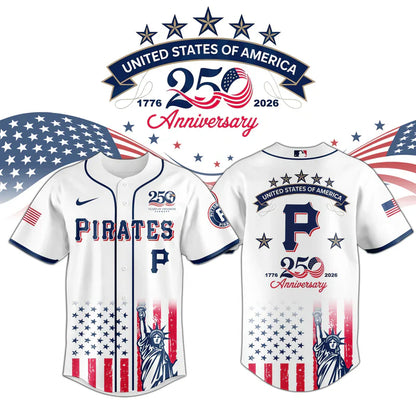 [FLASH SALE] NEW CUSTOMIZED MLB29 PHP PITTSBURGH PIRATES BASEBALL JERSEY