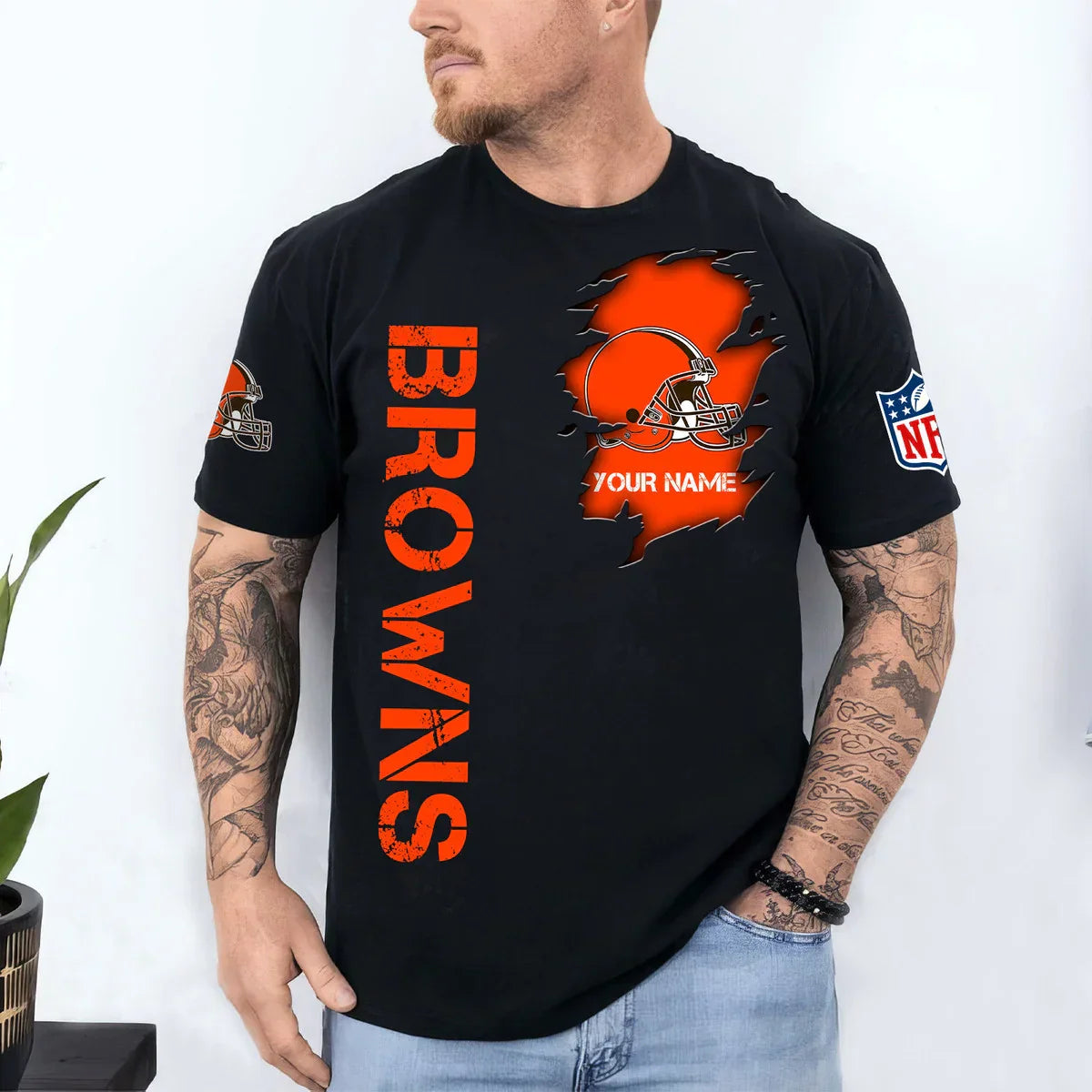 [SPECIAL OFFER] NEW CUSTOMIZED NFL29 CLB CLEVELAND BROWNS T-SHIRT, HOODIE, ZIP HOODIE