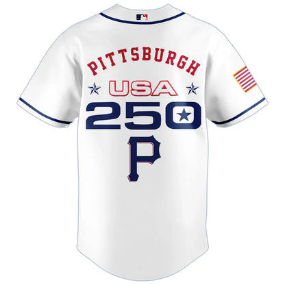 [FLASH SALE] NEW CUSTOMIZED MLB29 PHP PITTSBURGH PIRATES BASEBALL JERSEY