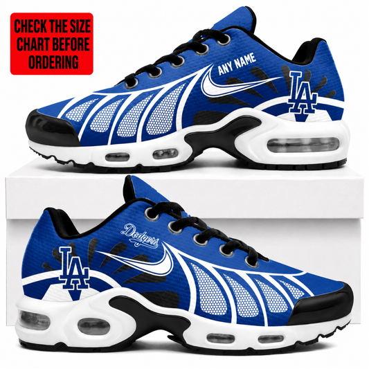 [FLASH SALE] NEW CUSTOMIZED MLB02 LAD LOS ANGELES DODGERS AIR MAX PLUS SNEAKERS